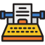 Typewriter icon 64x64