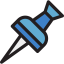 Push pin icon 64x64