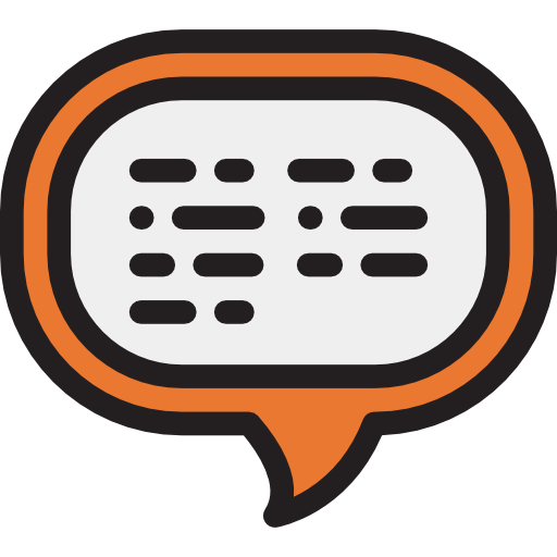 Speech bubble icon