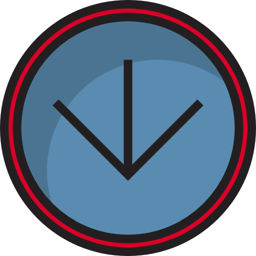 Down arrow icon