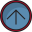 Up arrow icon 64x64