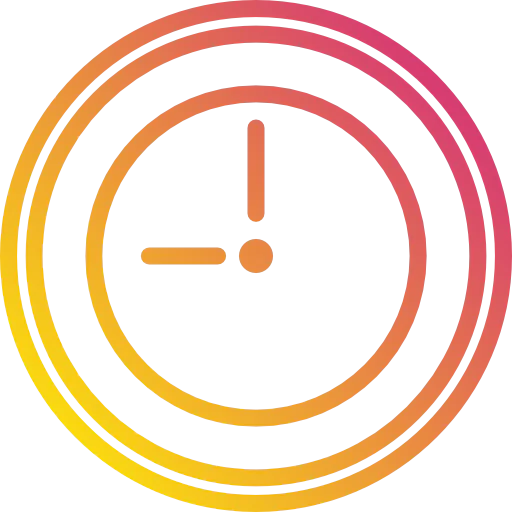 Wall clock icon