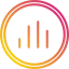 Bar chart icon 64x64