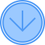 Down arrow icon 64x64