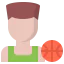 Basketball player icon 64x64
