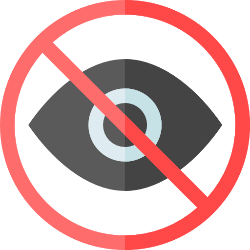 Hidden icon