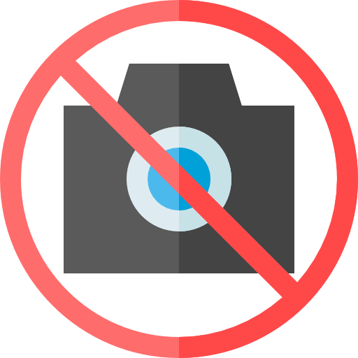 No camera icon