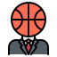 Basketball ball icon 64x64