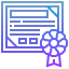 Certificate icon 64x64