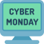 Cyber monday icon 64x64