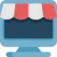 Online shop icon 64x64
