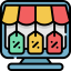 Online shop icon 64x64