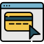 Online payment icon 64x64