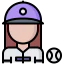 Baseball player Symbol 64x64