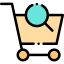 Shopping online icon 64x64
