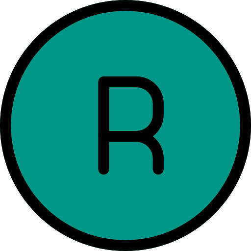 Registered icon