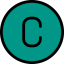 Copyright ícono 64x64