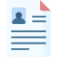 Curriculum vitae icon 64x64