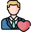 Best employee icon 64x64