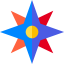 Wind rose biểu tượng 64x64