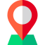Location pin icon 64x64