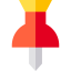 Push pin icon 64x64