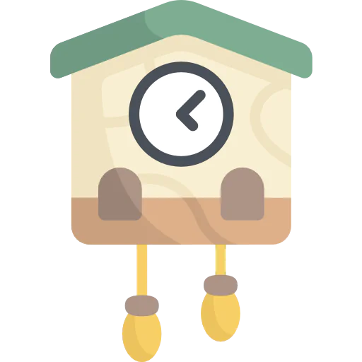 Cuckoo clock icon