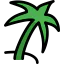Palm tree icon 64x64