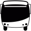 Modern bus icon 64x64
