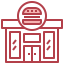 Burger bar icon 64x64