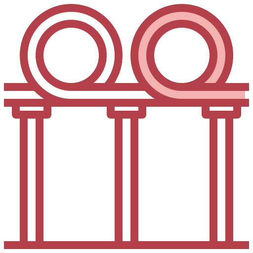 Roller coaster icon