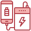 Power bank アイコン 64x64