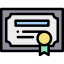 Certificate icon 64x64