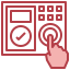 Fingerprint scan icon 64x64