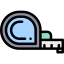 Measuring tape icon 64x64