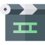 Clapperboard icon 64x64