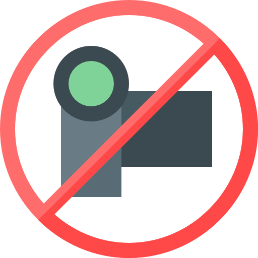 No camera icon