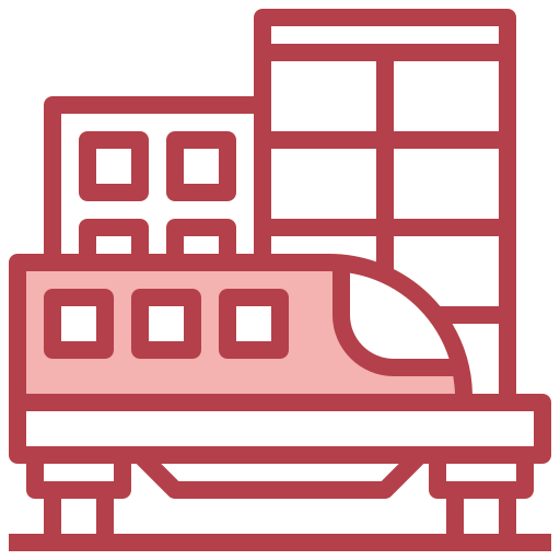High speed train icon