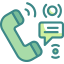 Телефонный звонок иконка 64x64