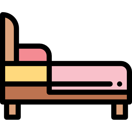 Single bed icon