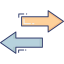 Data transfer icon 64x64