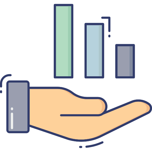 Bar graph icon