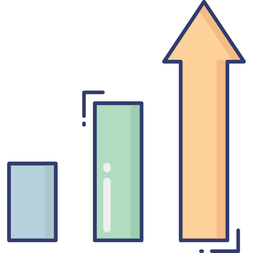 Bar graph icon