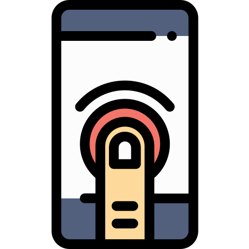 Touch screen icon