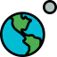 Earth globe ícono 64x64