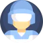 Hockey player icon 64x64