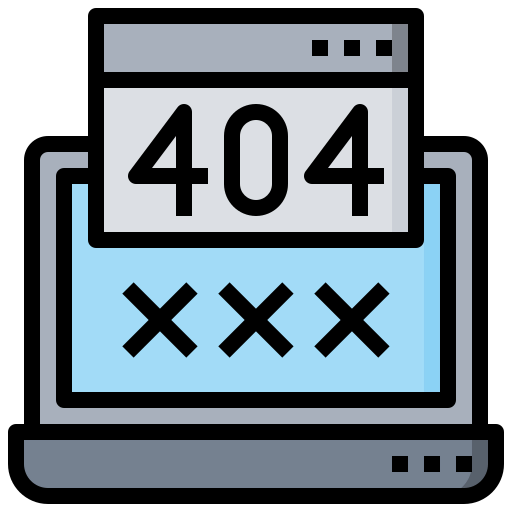 Error 404 icon