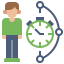 Time management icon 64x64