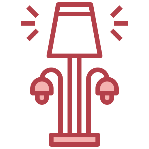 Table lamp icon
