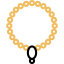 Pearl necklace icon 64x64